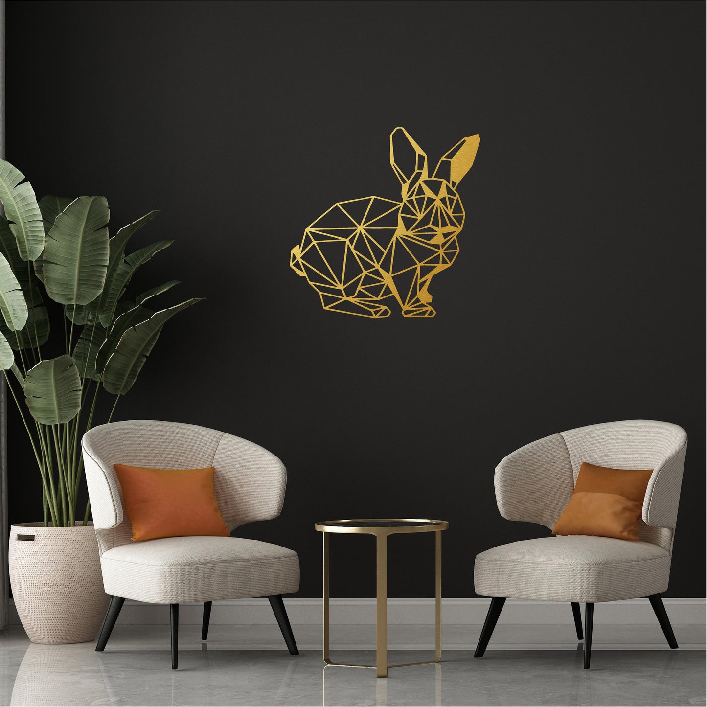 Geometric Pet Rabbit - G043