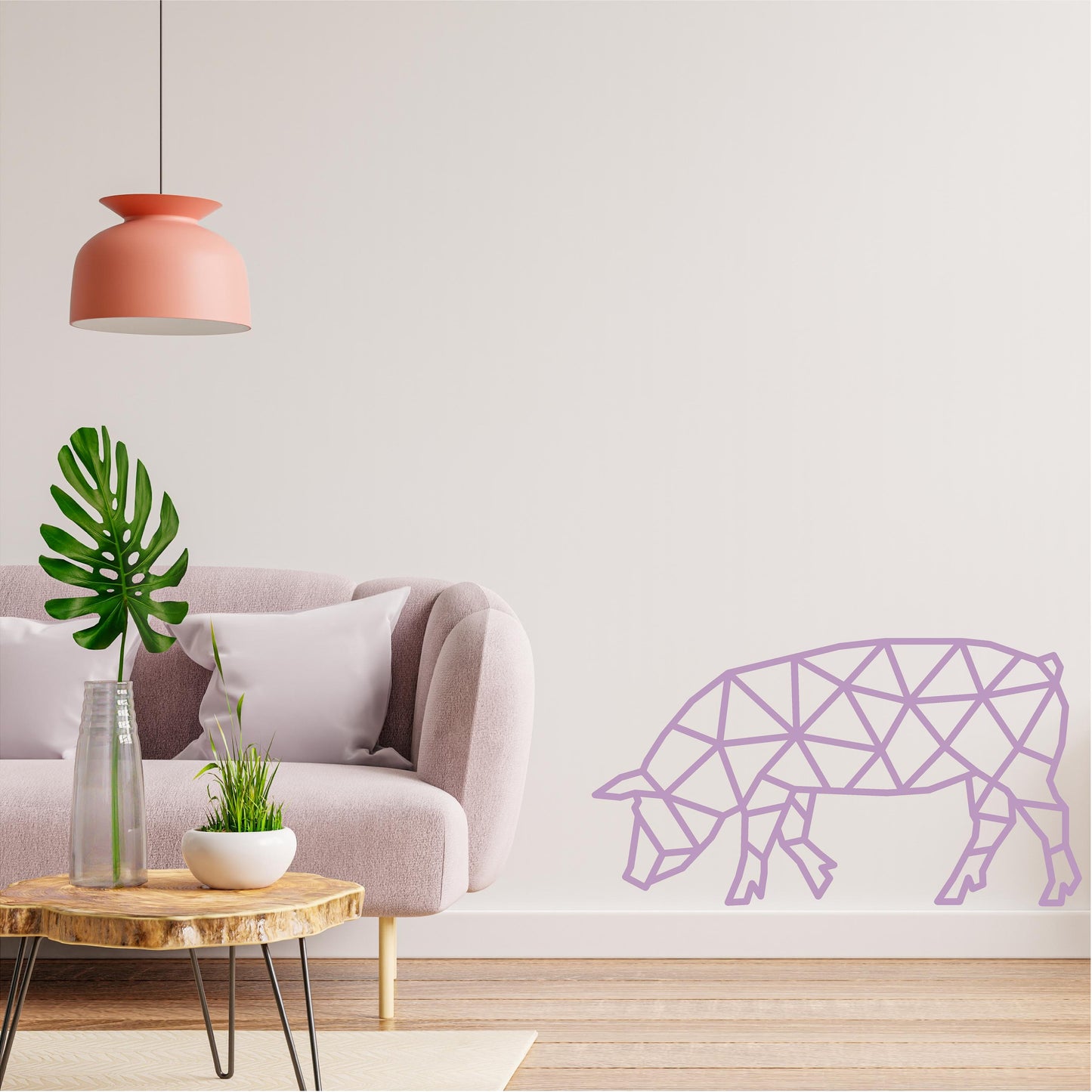 Geometric Pig - G044