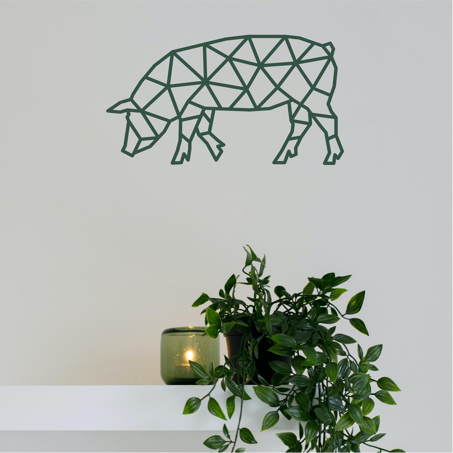 Geometric Pig - G044