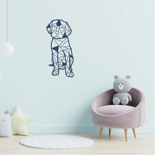 Geometric Puppy Dog - G045