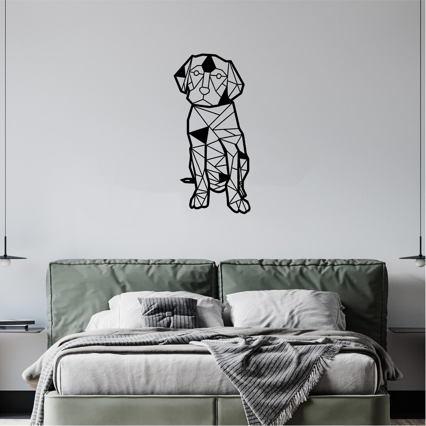 Geometric Puppy Dog - G045