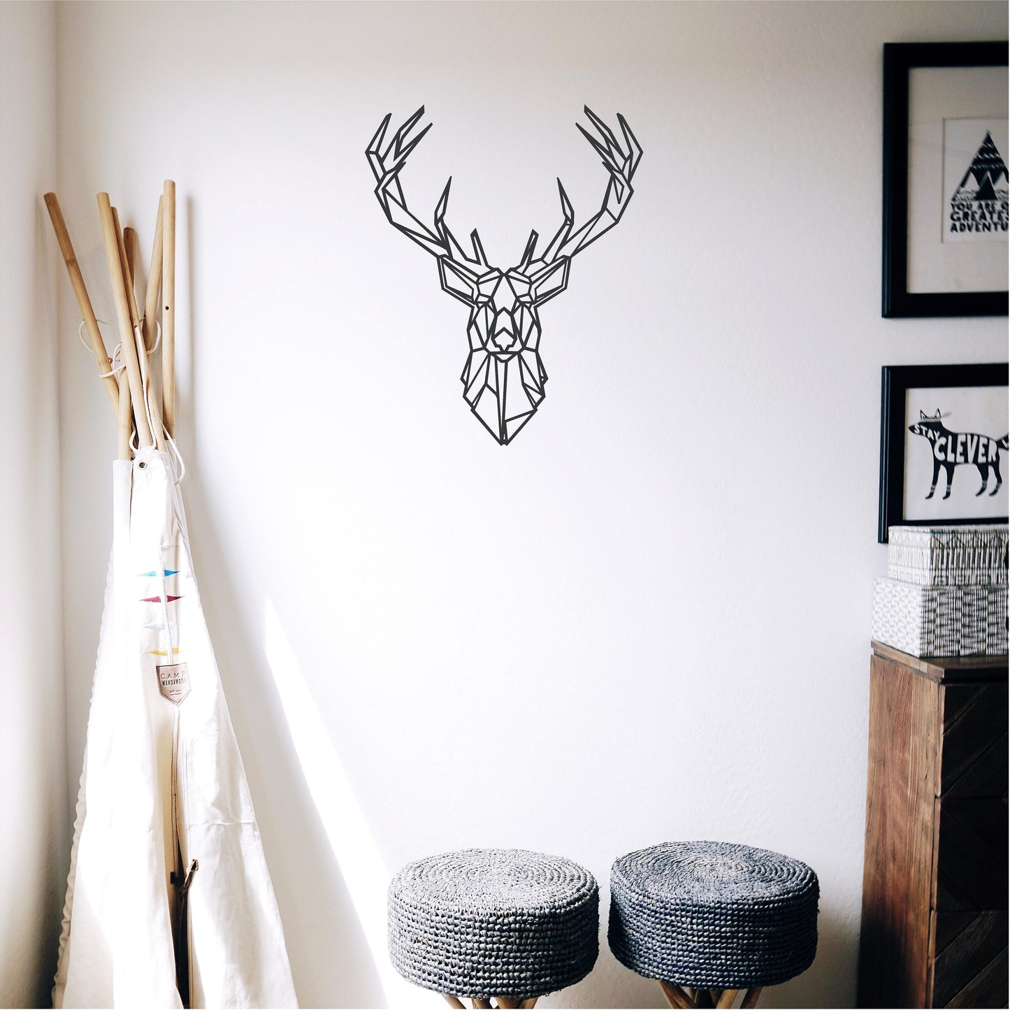 Geometric Stag - G050