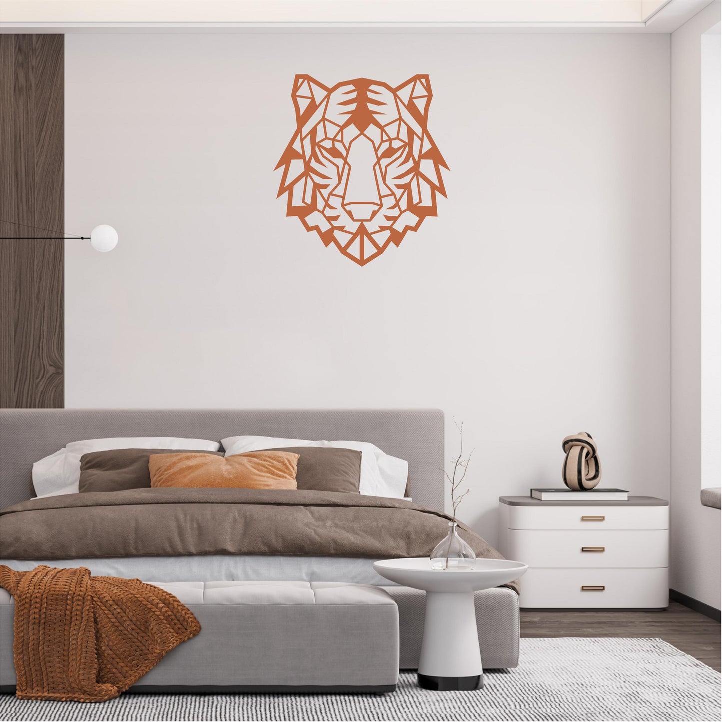 Geometric Tiger head - G052
