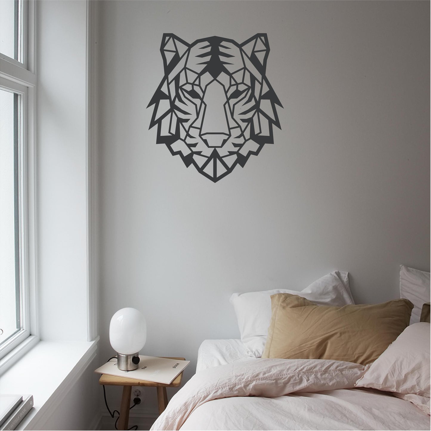 Geometric Tiger head - G052