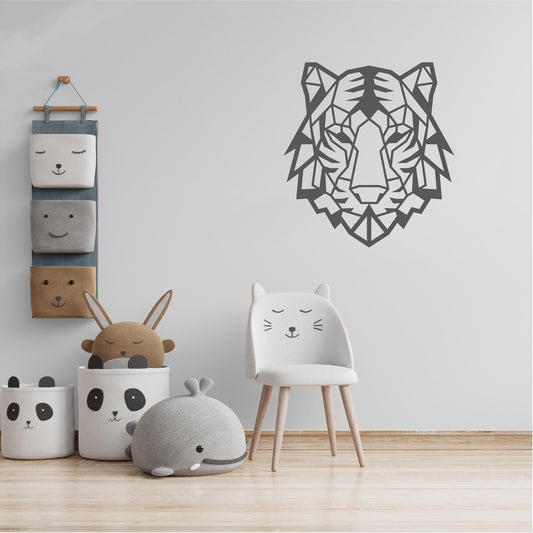 Geometric Tiger head - G052