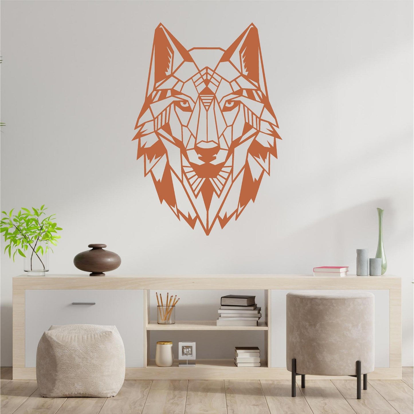 Geometric Wolf - G057