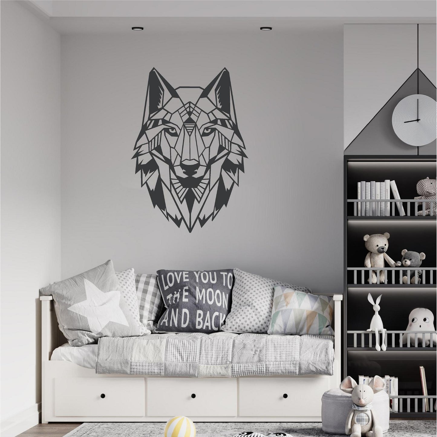 Geometric Wolf - G057