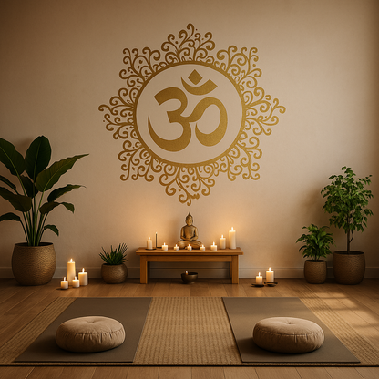 Om Symbol Mandala