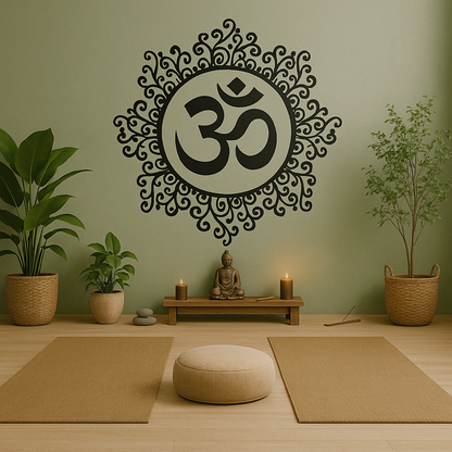 Om Symbol Mandala