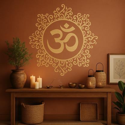 Om Symbol Mandala