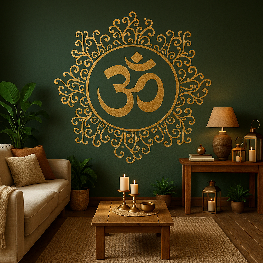 Om Symbol Mandala