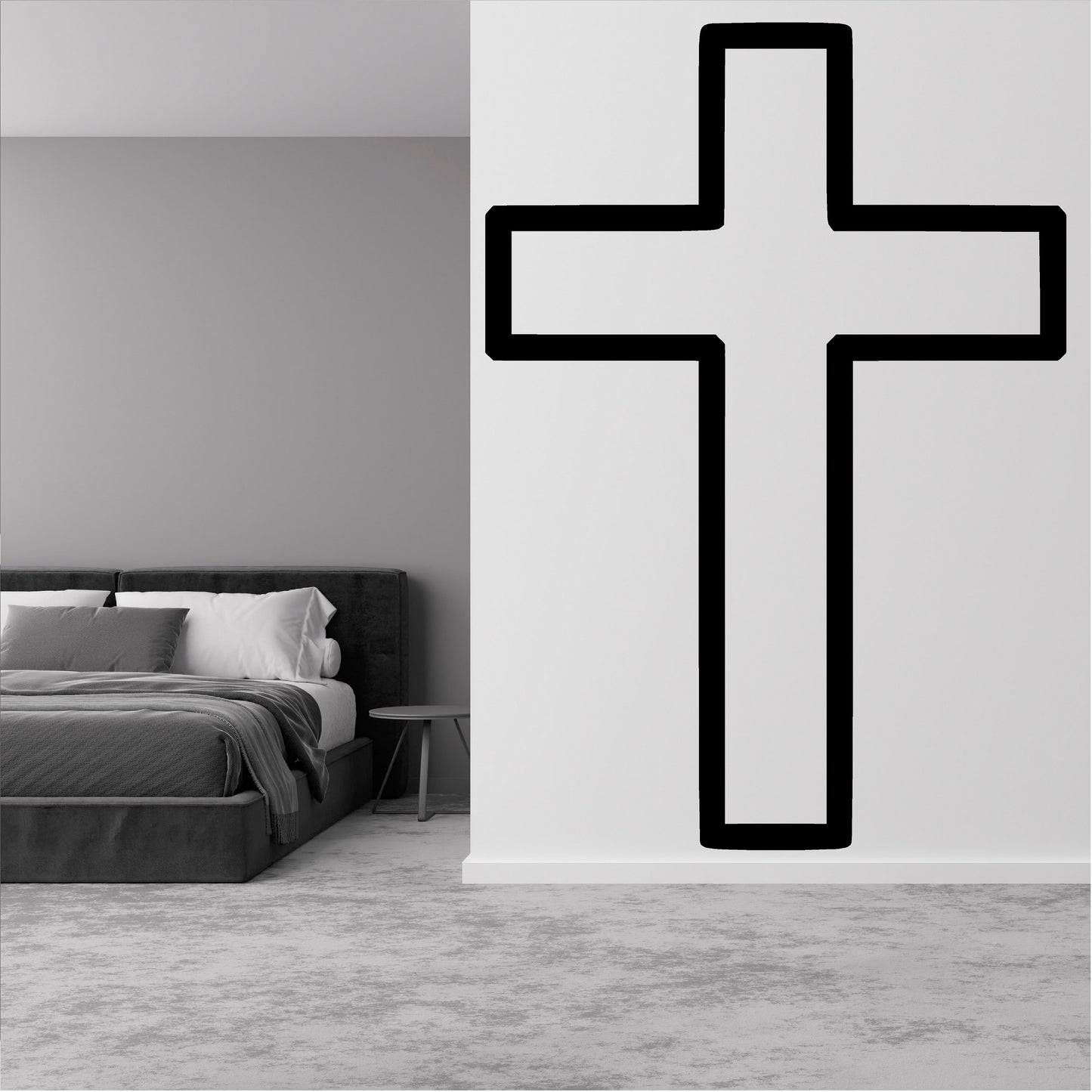 Christian Cross Crucifix Outline