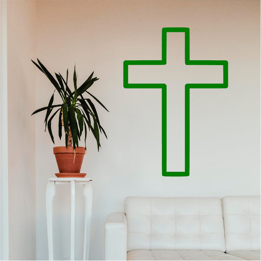 Christian Cross Crucifix Outline