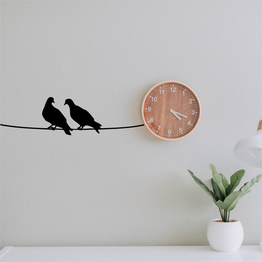 Love Birds on a Wire  - 0073