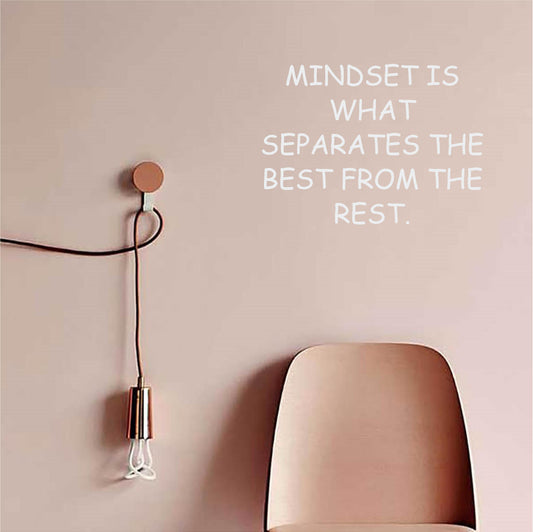 Mindset is what separates the best from the rest