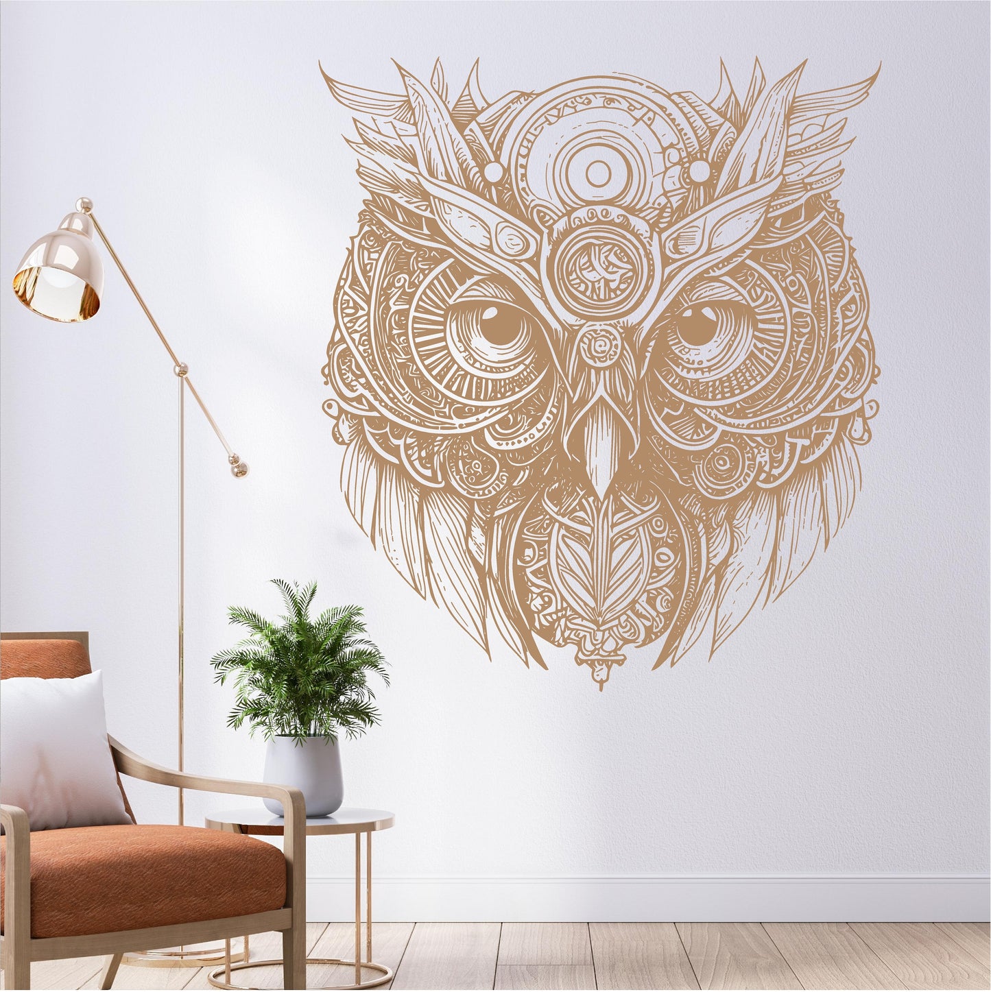 Decorative Mandala Owl