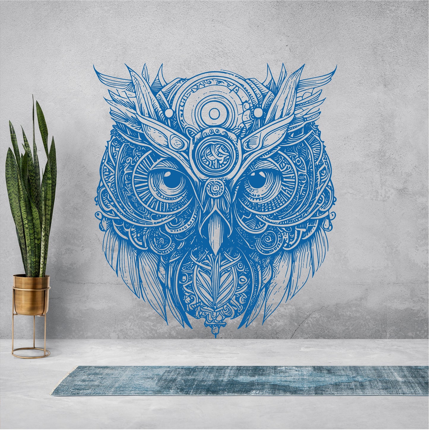 Decorative Mandala Owl