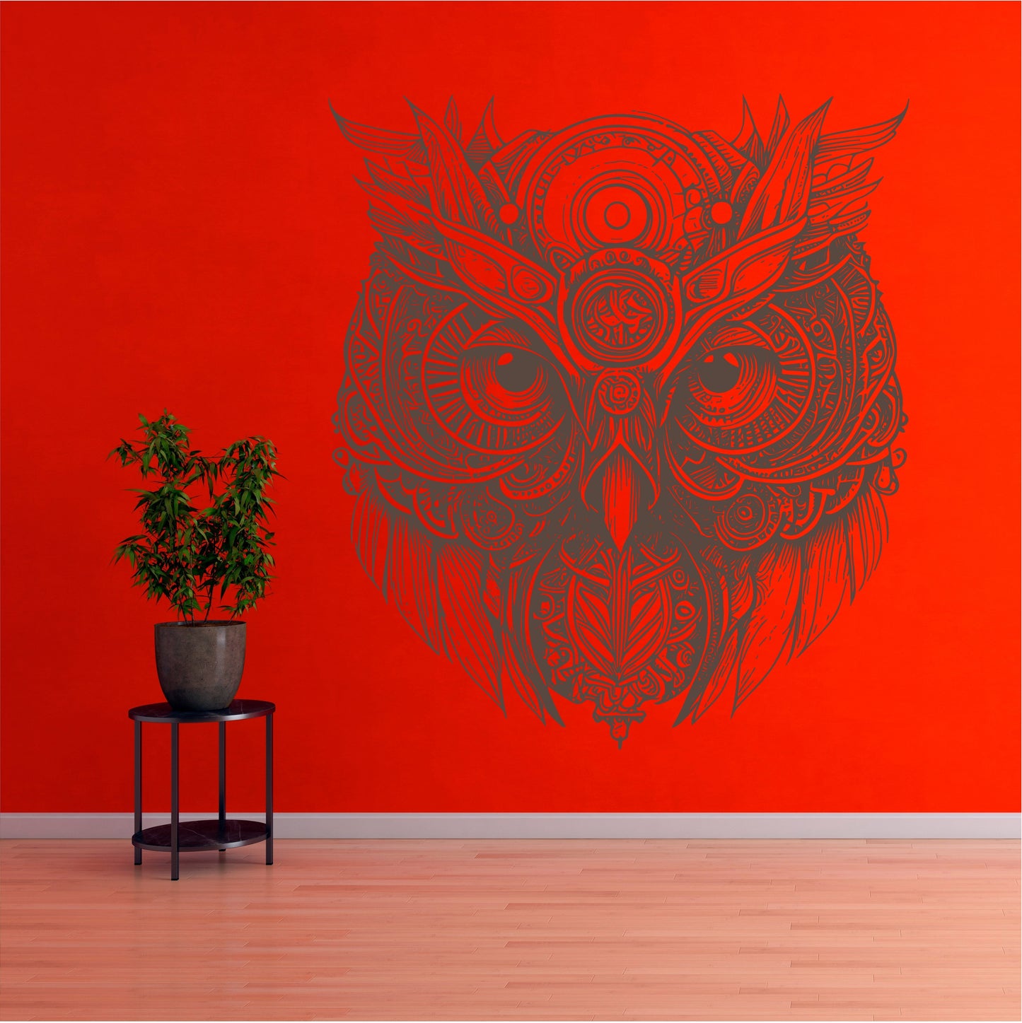 Decorative Mandala Owl