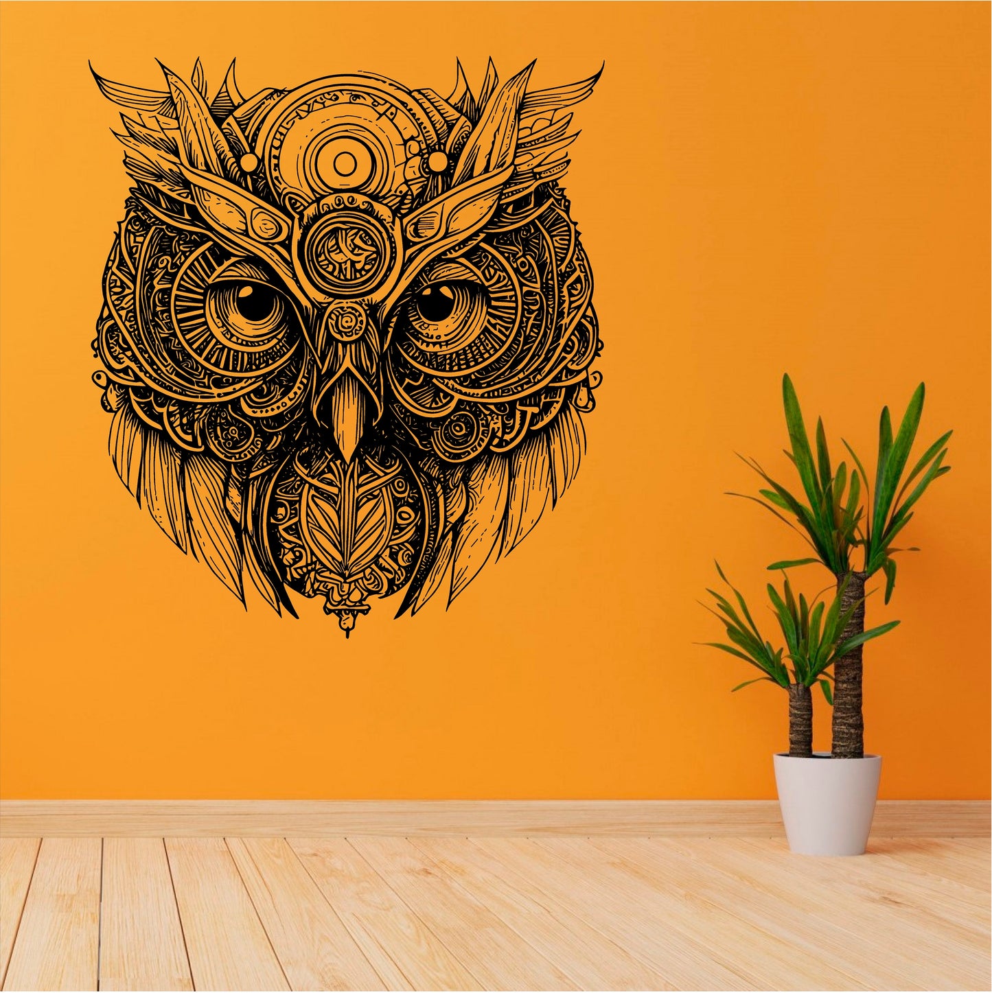 Decorative Mandala Owl