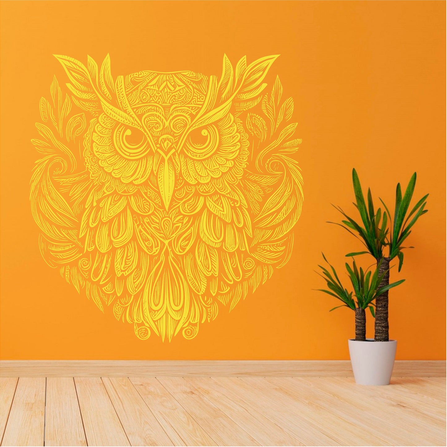 Decorative Mandala Owl