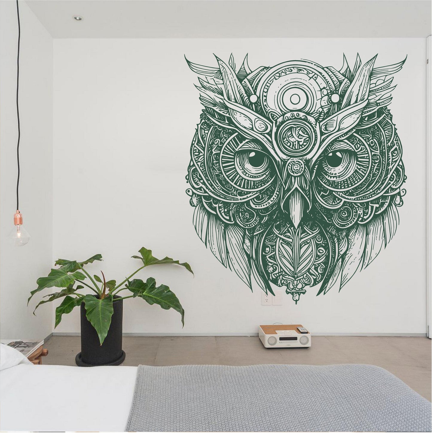 Decorative Mandala Owl