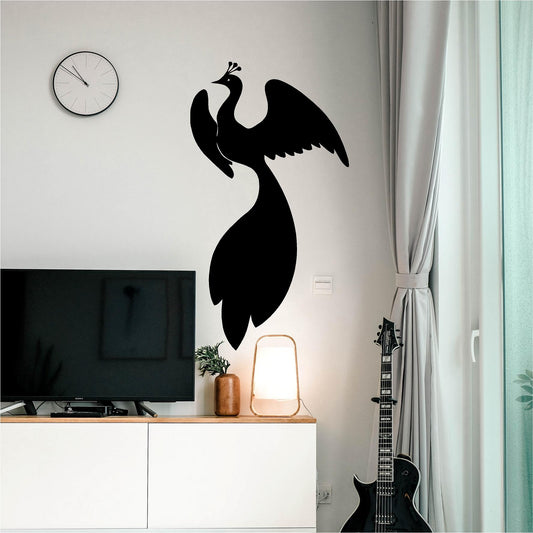 Peacock Silhouette - 0725