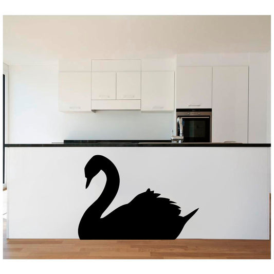 Silhouette of a Swan - 0079