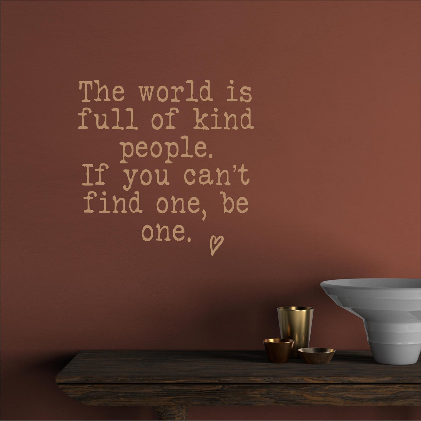 The world is full of nice people
