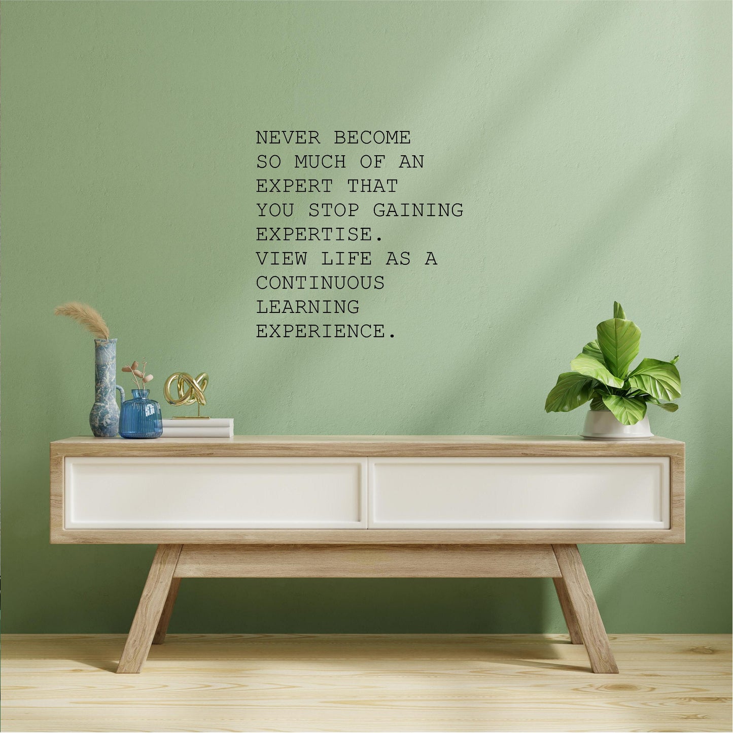 View life as a continues learning experience
