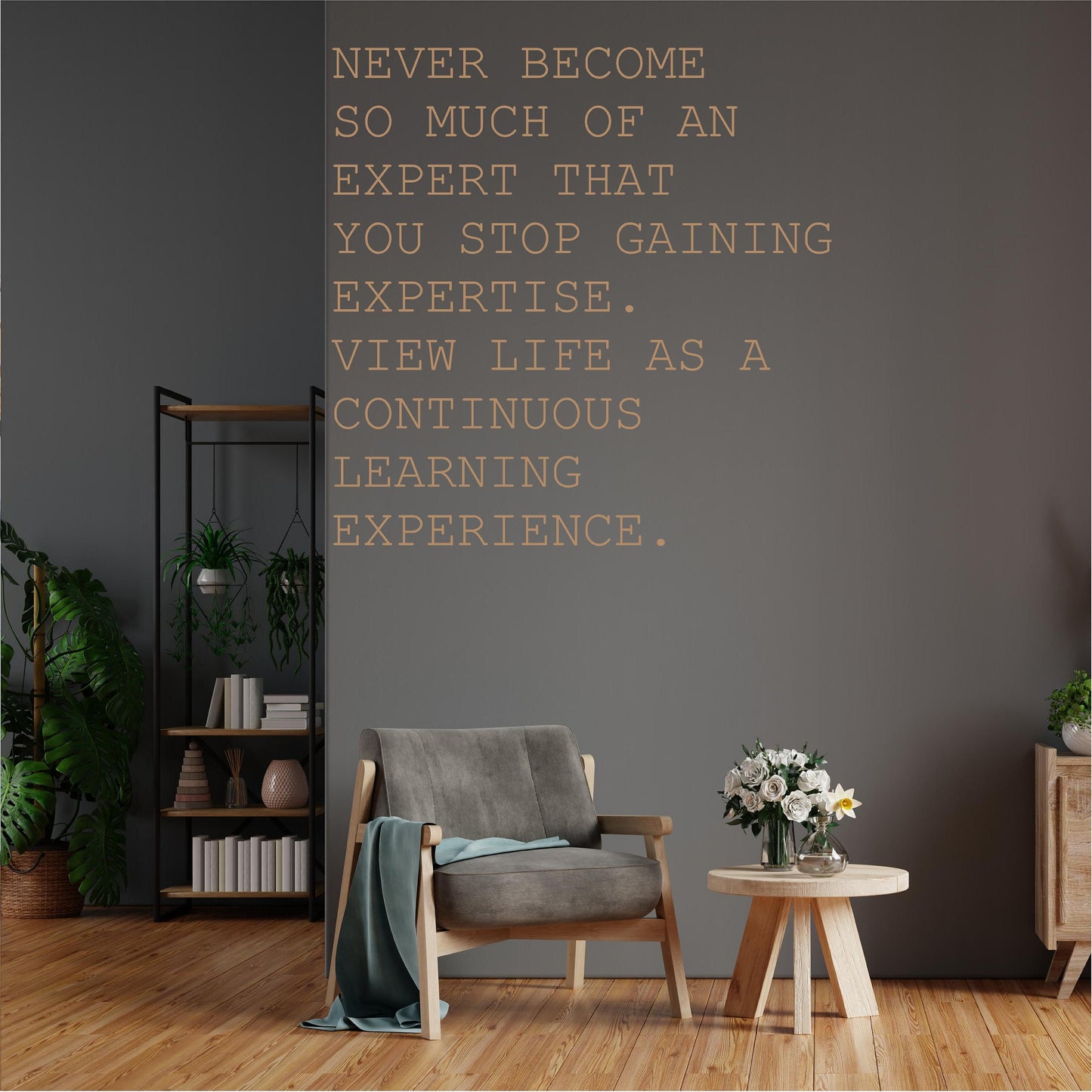 View life as a continues learning experience