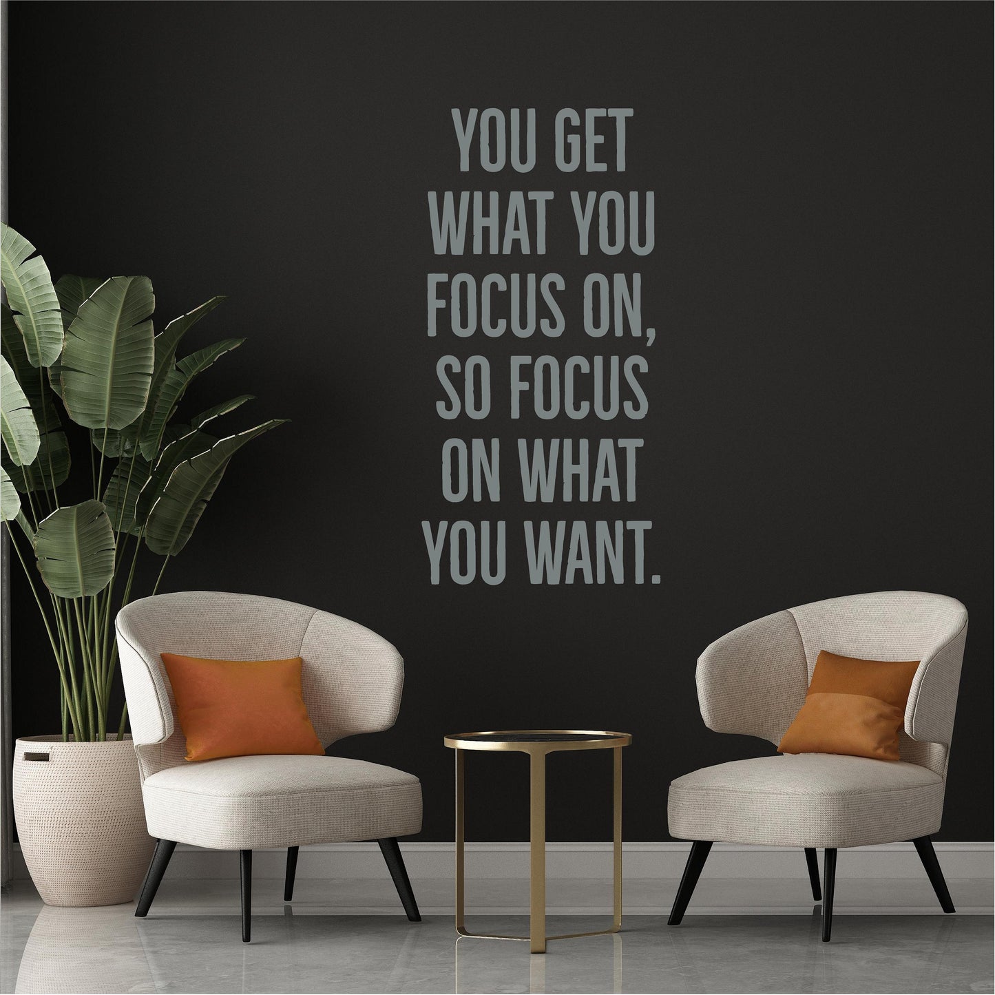 You only get what you focus on
