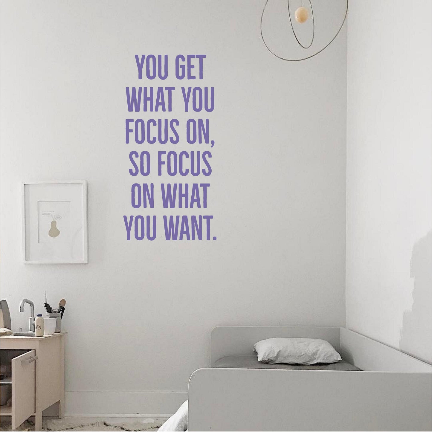 You only get what you focus on