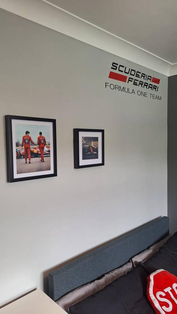 Ferrari room — original project photograph