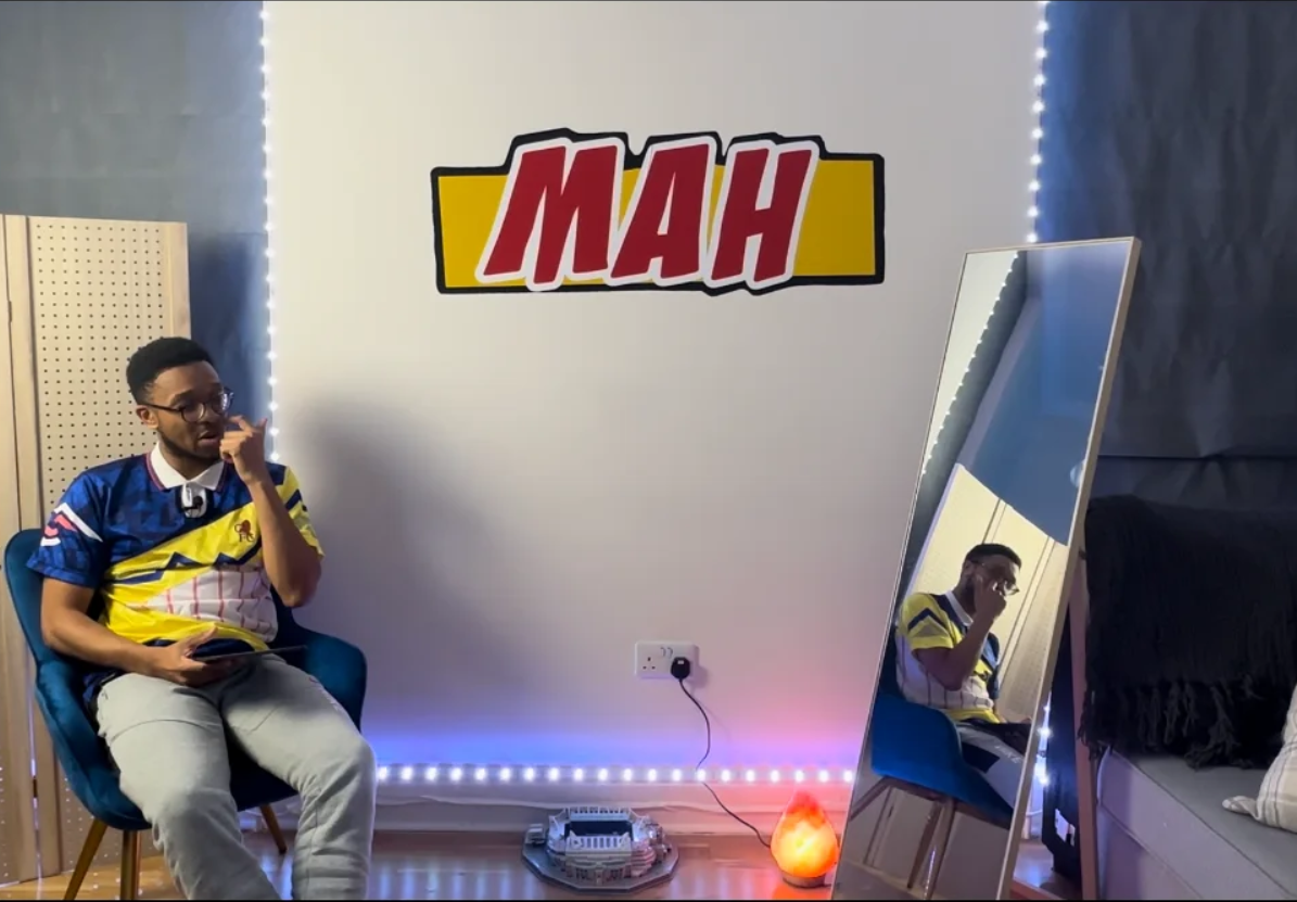 MAH studio logo — original project photograph