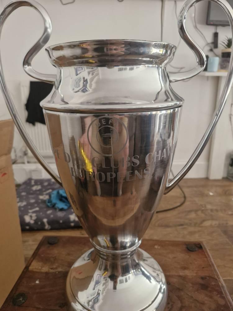 Personalised trophy — original project photograph