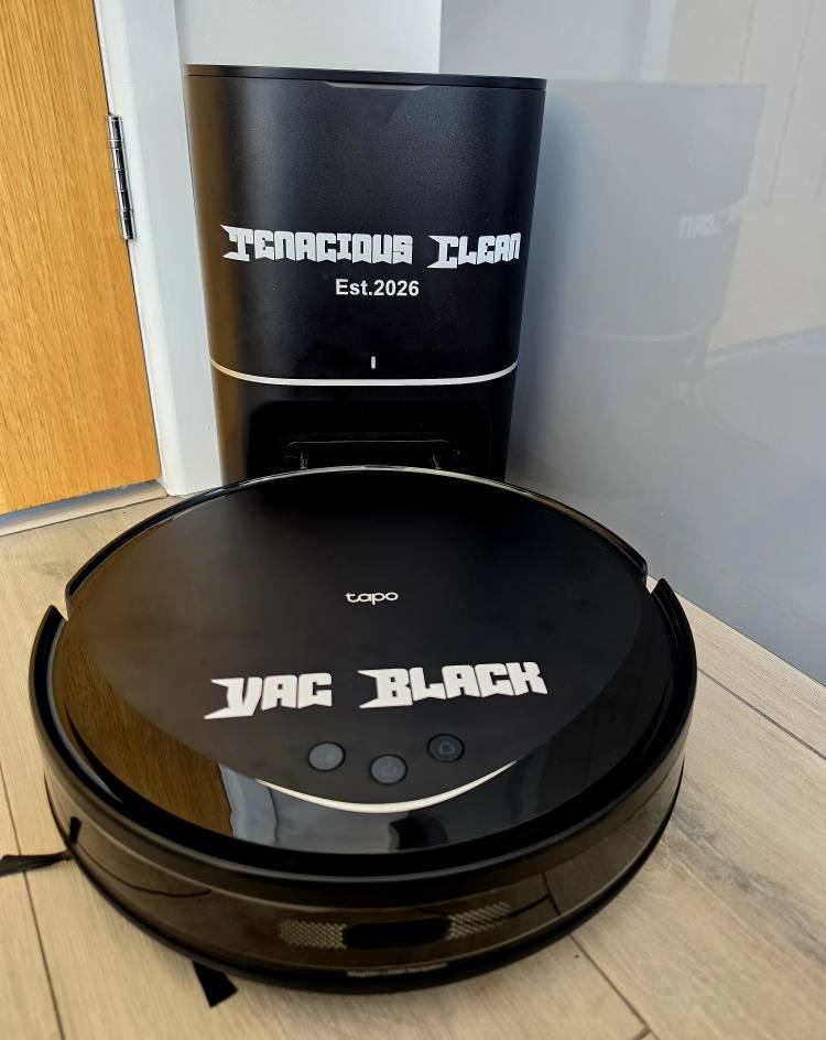 Robot vacuum names — original project photograph