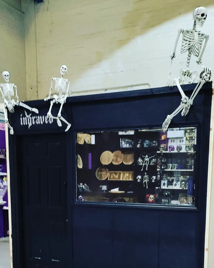Vintage shop front — original project photograph