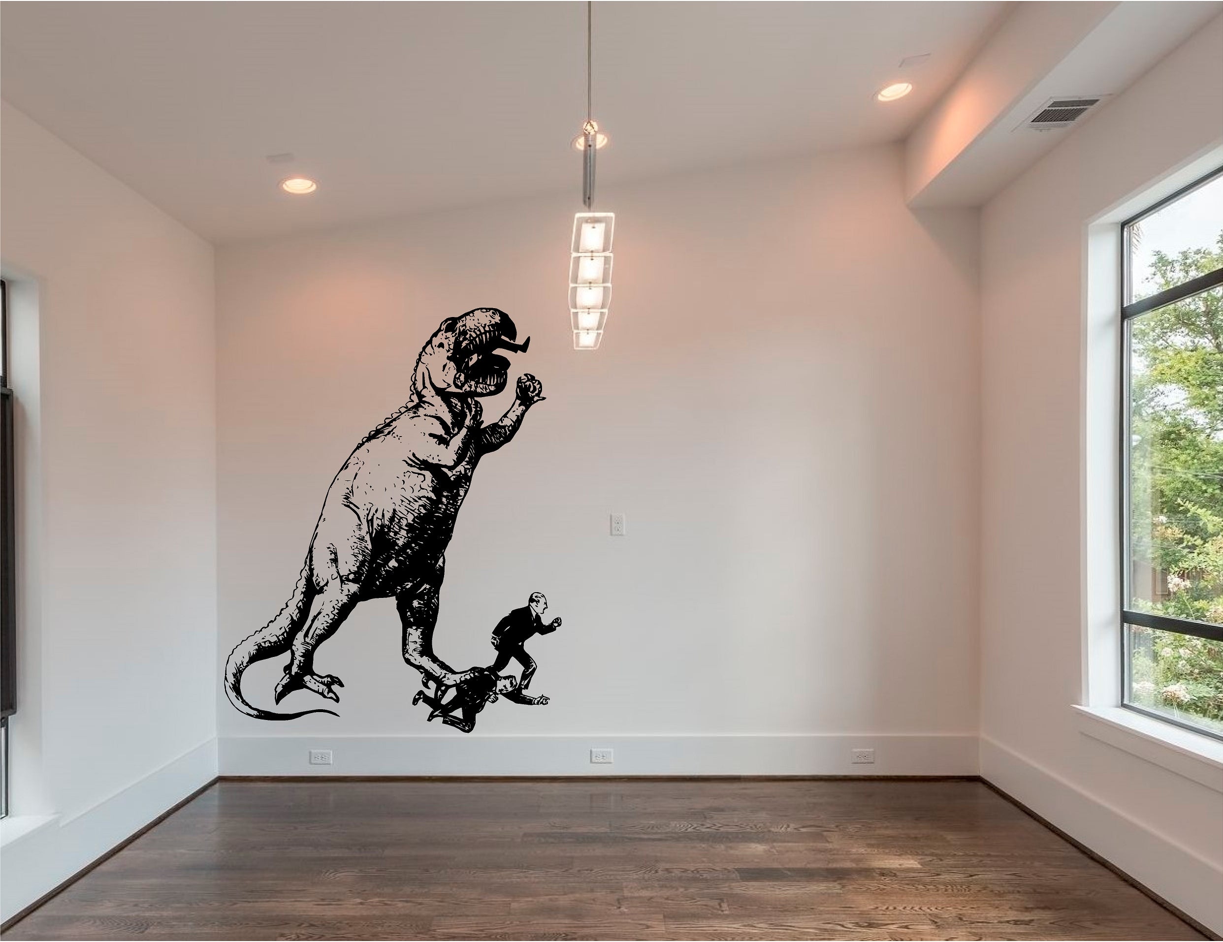 Banksy Style Dinosaur - 0240 – Robson Decals